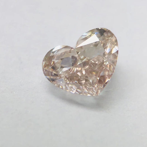 GIA 彩鑽 粉紅鑽 0.51ct Fancy Brown-pink