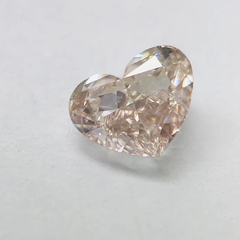 GIA 彩鑽 粉紅鑽 0.51ct Fancy Brown-pink