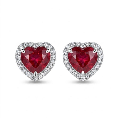 2.37ct Ruby Earrings