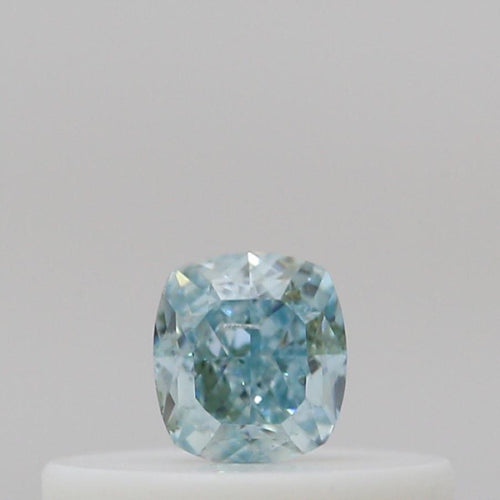 GIA Fancy Colour Diamond 0.15ct Fancy Intense Blue-green