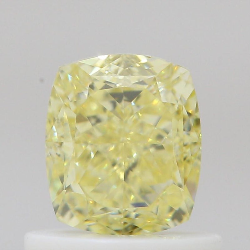 GIA 彩鑽 黃鑽 0.81ct Fancy Intense Yellow