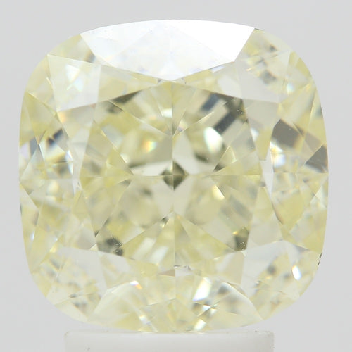 GIA 彩鑽 黃鑽 5.01ct Fancy Light Yellow