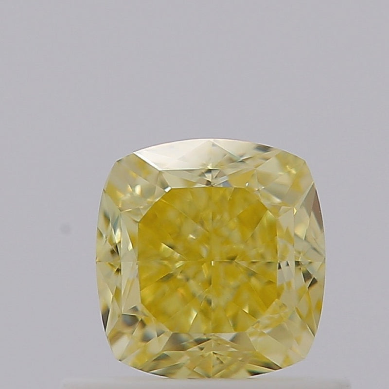 GIA 彩鑽 黃鑽 0.71ct Fancy Intense Yellow
