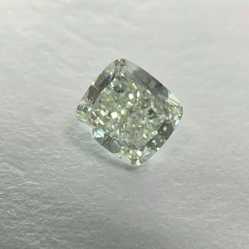 GIA 彩鑽 綠鑽 0.53ct Light Green