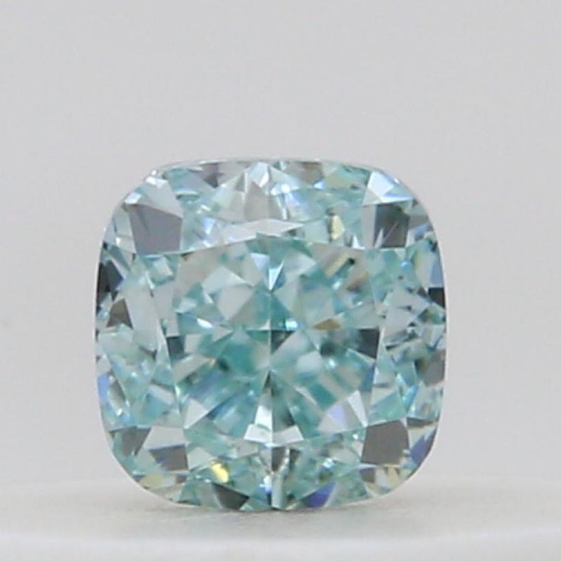 GIA 彩鑽 綠鑽 0.14ct Fancy Blue-green