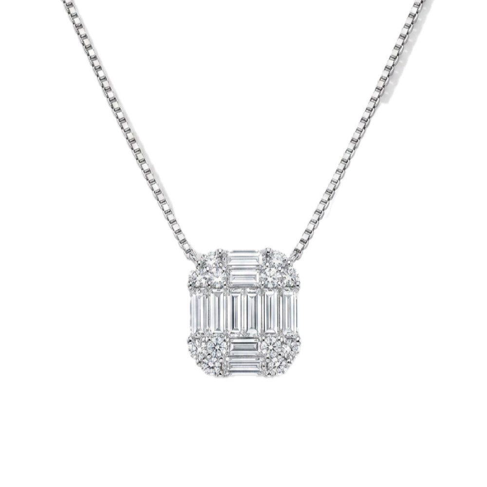 18K白金 0.67ct 鑽石吊咀