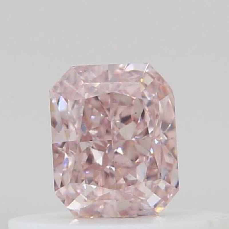 GIA 彩鑽 粉紅鑽 0.3ct Fancy Orangy Pink