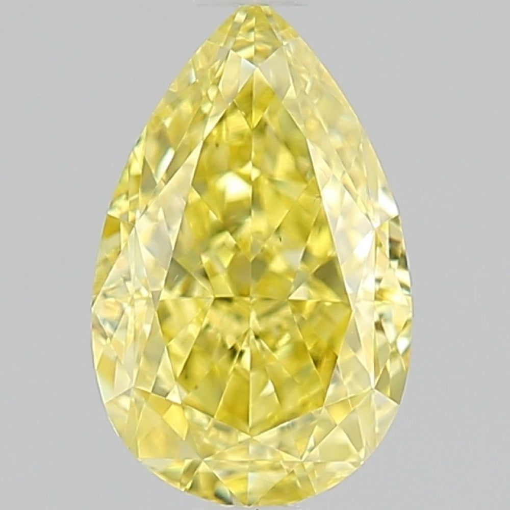 GIA 彩鑽 黃鑽 1.2ct Fancy Intense Yellow