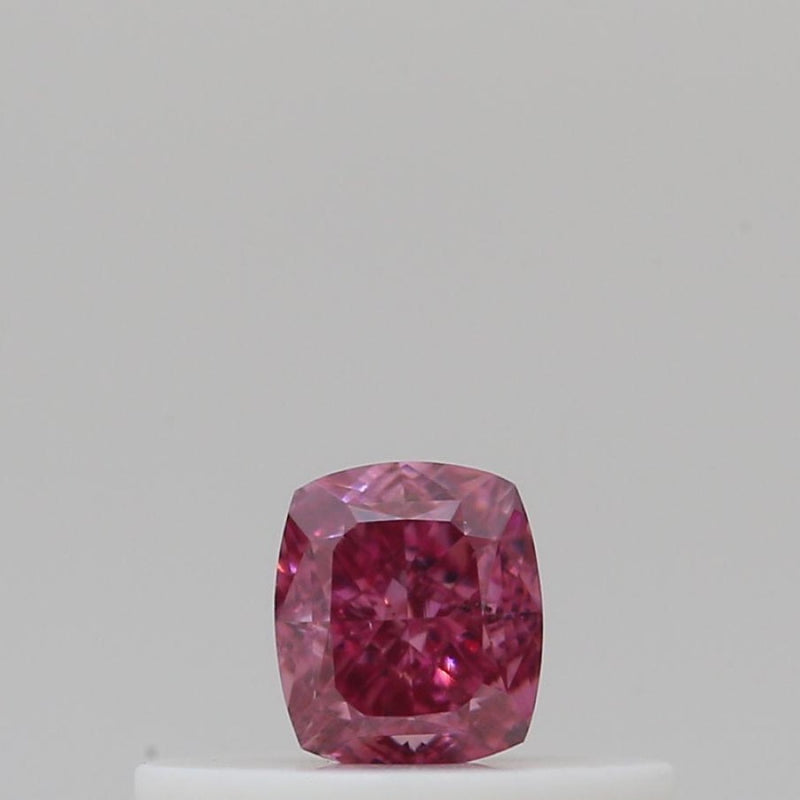 GIA 彩鑽 粉紅鑽 0.2ct Fancy Vivid Purplish Pink