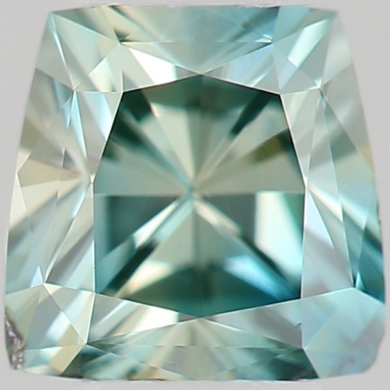 GIA 彩鑽 綠鑽 0.13ct Fancy Deep Bluish Green