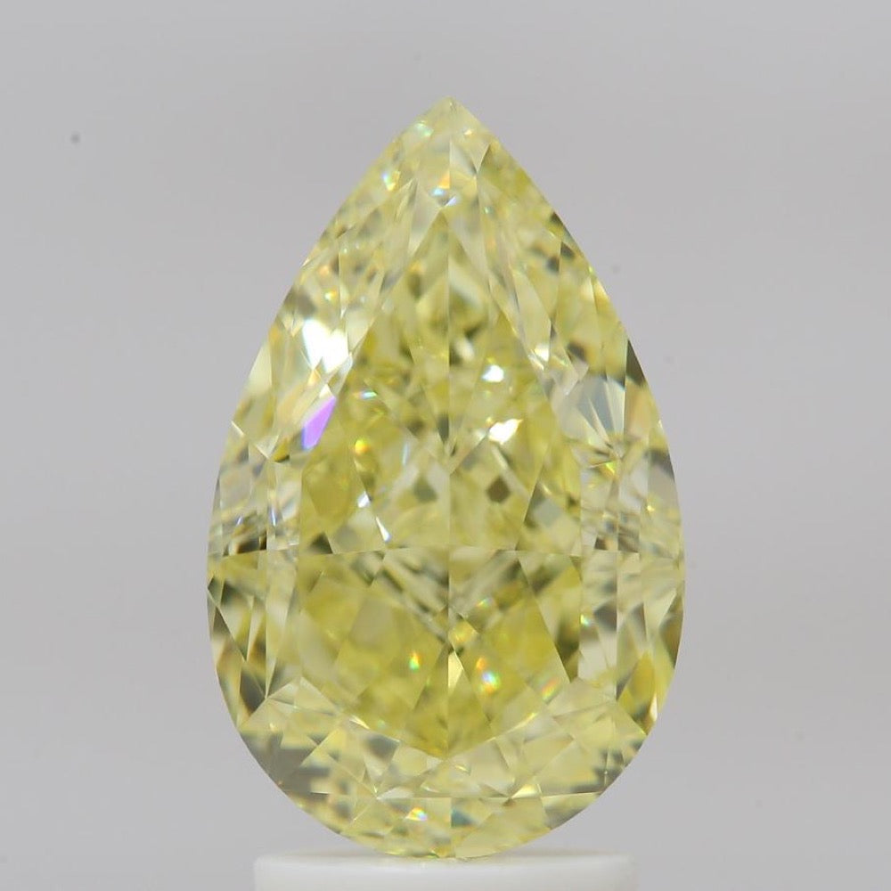 GIA 彩鑽 黃鑽 3.46ct Fancy Yellow