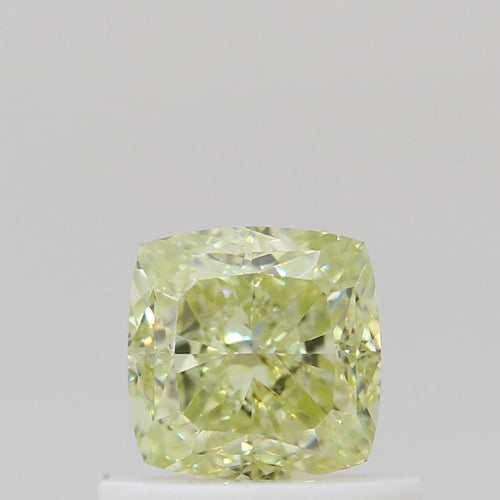 GIA 彩鑽 黃鑽 0.72ct Fancy Green-yellow