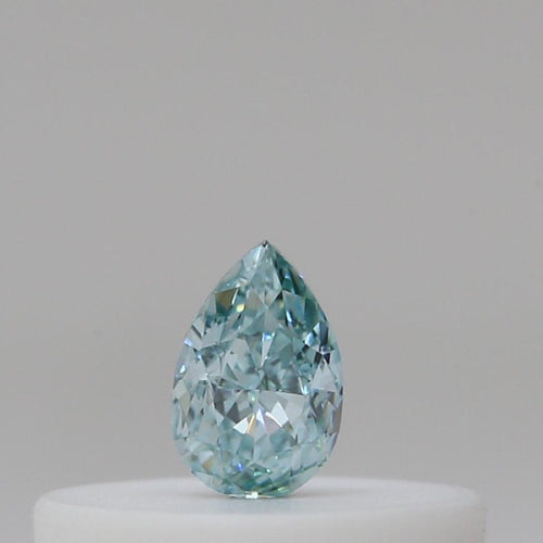GIA Fancy Colour Diamond 0.09ct Fancy Intense Blue-green
