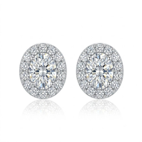 18K White Gold 0.30ct Diamond Earrings