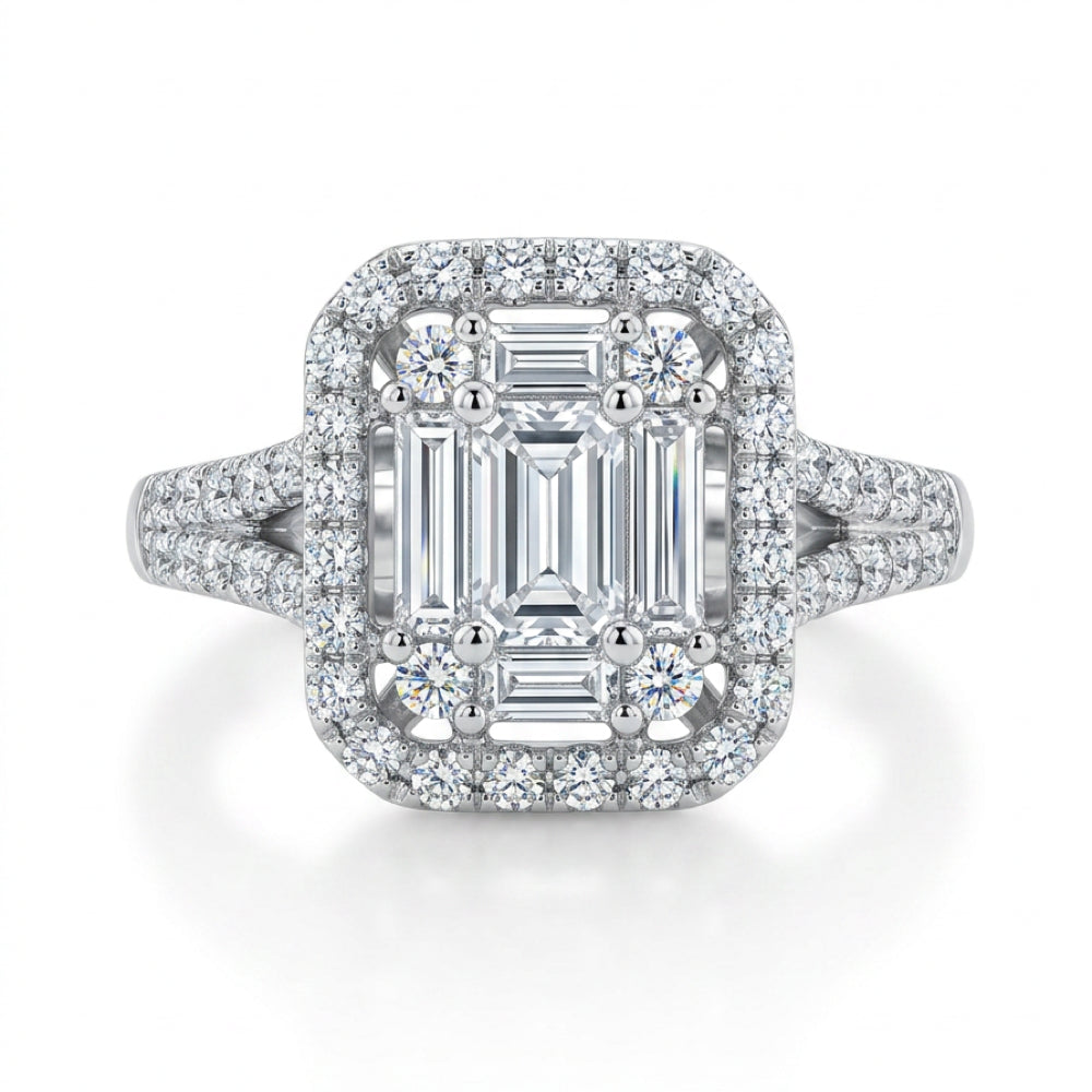 18K White Gold 0.45ct Diamond Ring