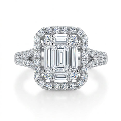 18K White Gold 0.45ct Diamond Ring