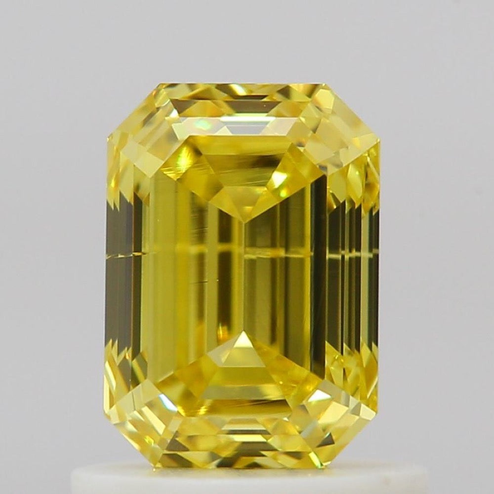 GIA 彩鑽 黃鑽 1.01ct Fancy Vivid Yellow