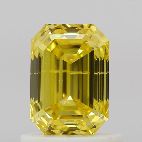 GIA Fancy Colour Diamond 1.01ct Fancy Vivid Yellow