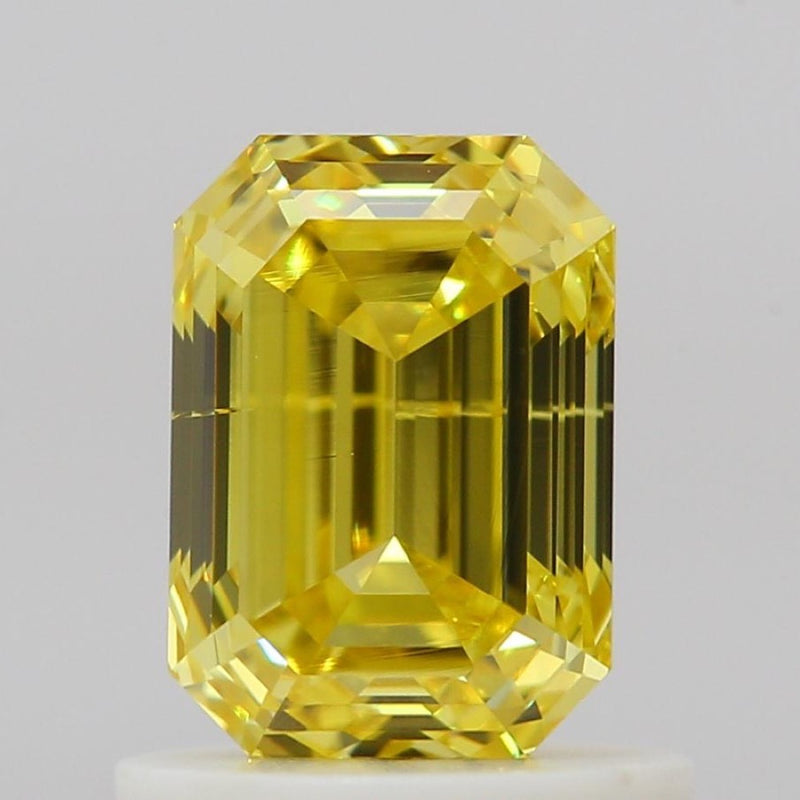 GIA 彩鑽 黃鑽 1.01ct Fancy Vivid Yellow