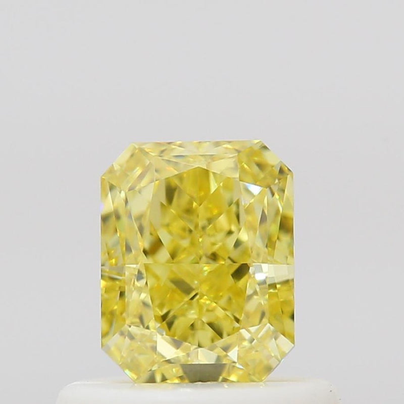 GIA 彩鑽 黃鑽 0.56ct Fancy Intense Yellow