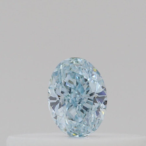 GIA Fancy Colour Diamond 0.11ct Fancy Intense Blue-green