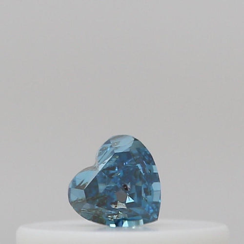 GIA Fancy Colour Diamond 0.07ct Fancy Deep Green-blue
