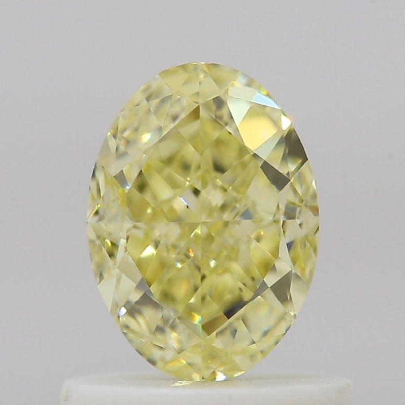 GIA 彩鑽 黃鑽 0.84ct Fancy Yellow