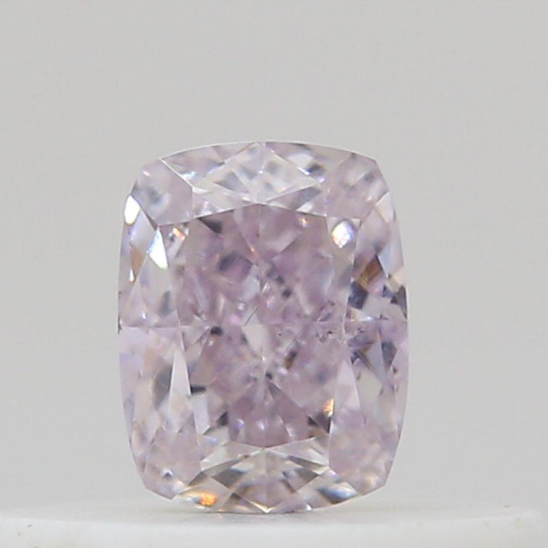 GIA 彩鑽 粉紅鑽 0.26ct Fancy Light Purplish Pink