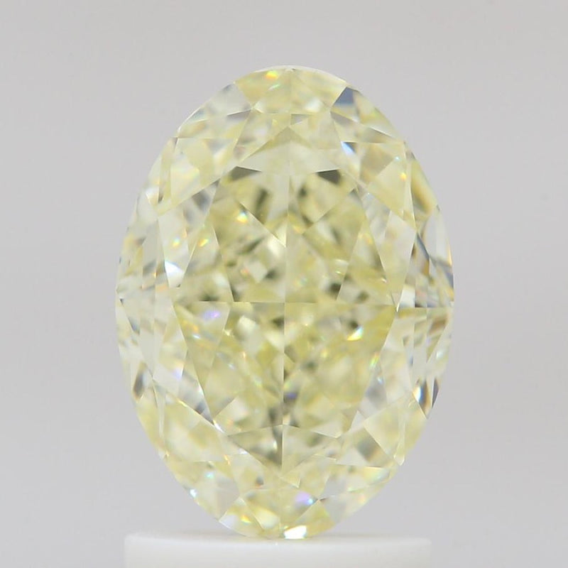 GIA 天然鑽石 橢圓形 2.18ct W-X VS1
