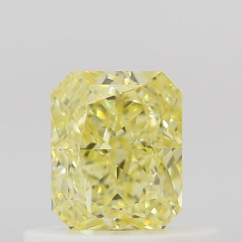 GIA 彩鑽 黃鑽 0.52ct Fancy Intense Yellow