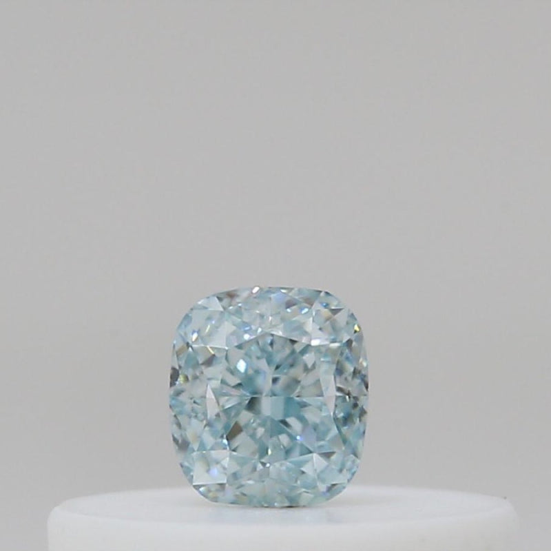 GIA 彩鑽 綠鑽 0.13ct Fancy Blue-green