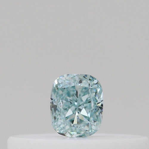 GIA Fancy Colour Diamond 0.09ct Fancy Intense Bluish Green
