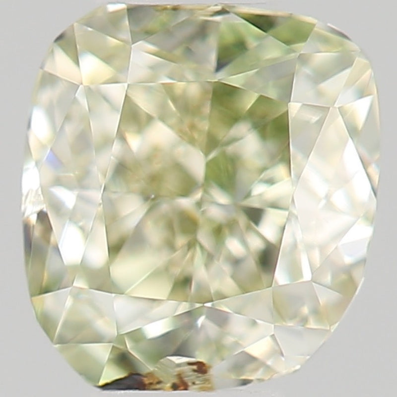 GIA 彩鑽 綠鑽 0.29ct Fancy Grayish Yellowish Green