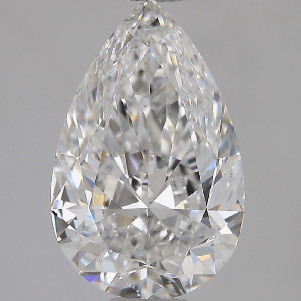 GIA 天然鑽石 梨形 1.8ct E VS2
