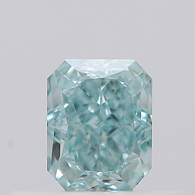GIA 彩鑽 綠鑽 0.4ct Fancy Intense Bluish Green