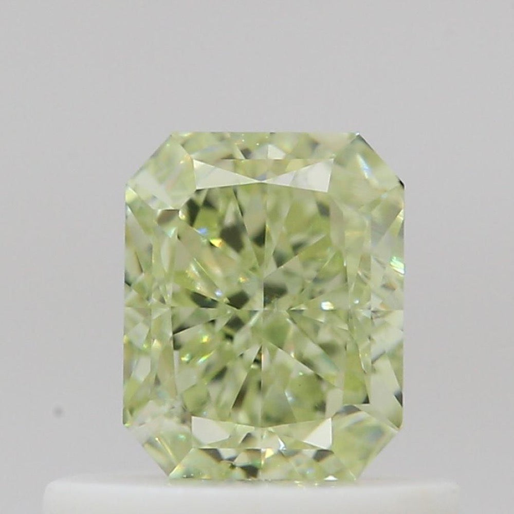 GIA 彩鑽 綠鑽 0.57ct Fancy Yellow-green