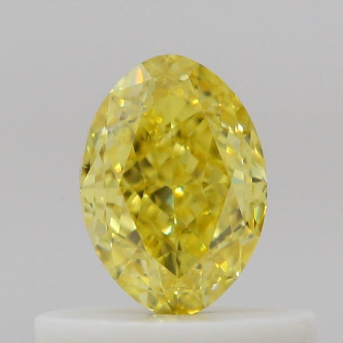 GIA Fancy Colour Diamond 0.5ct Fancy Vivid Yellow