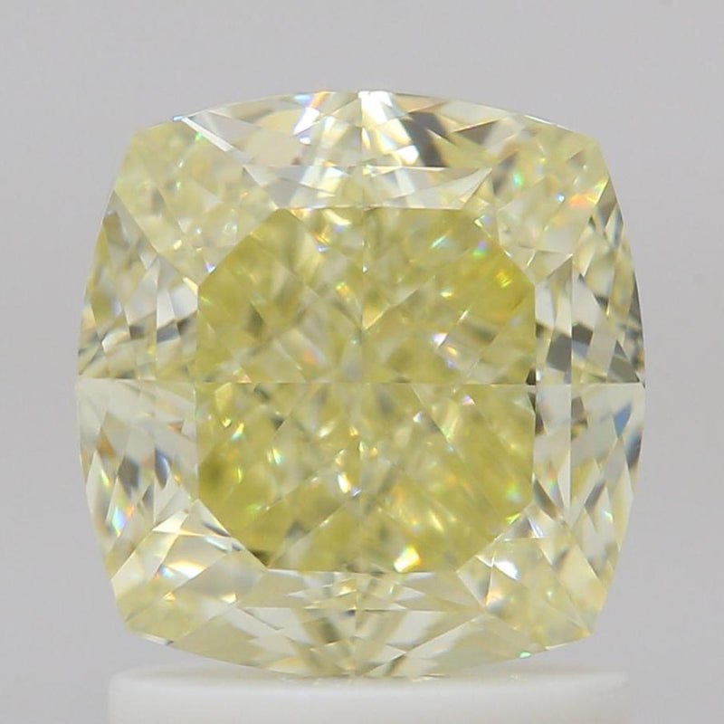 GIA 彩鑽 黃鑽 1.81ct Fancy Light Yellow