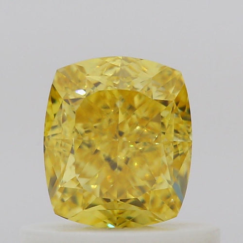 GIA 彩鑽 黃鑽 0.65ct Fancy Vivid Orangy Yellow