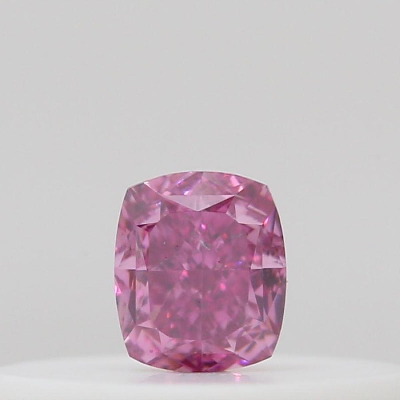 GIA 彩鑽 粉紅鑽 0.1ct Fancy Vivid Purplish Pink