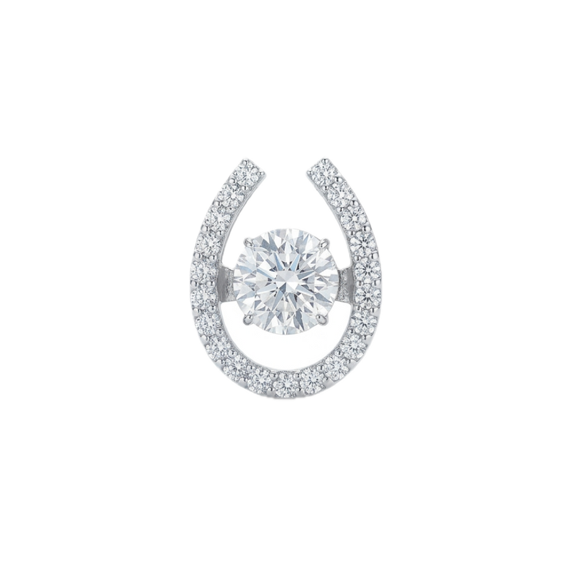 鉑金 1.00ct 鑽石吊咀