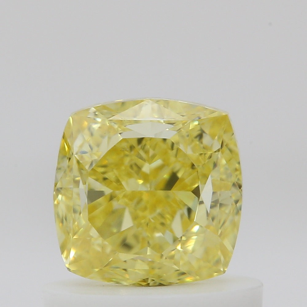 GIA 彩鑽 黃鑽 1ct Fancy Vivid Yellow