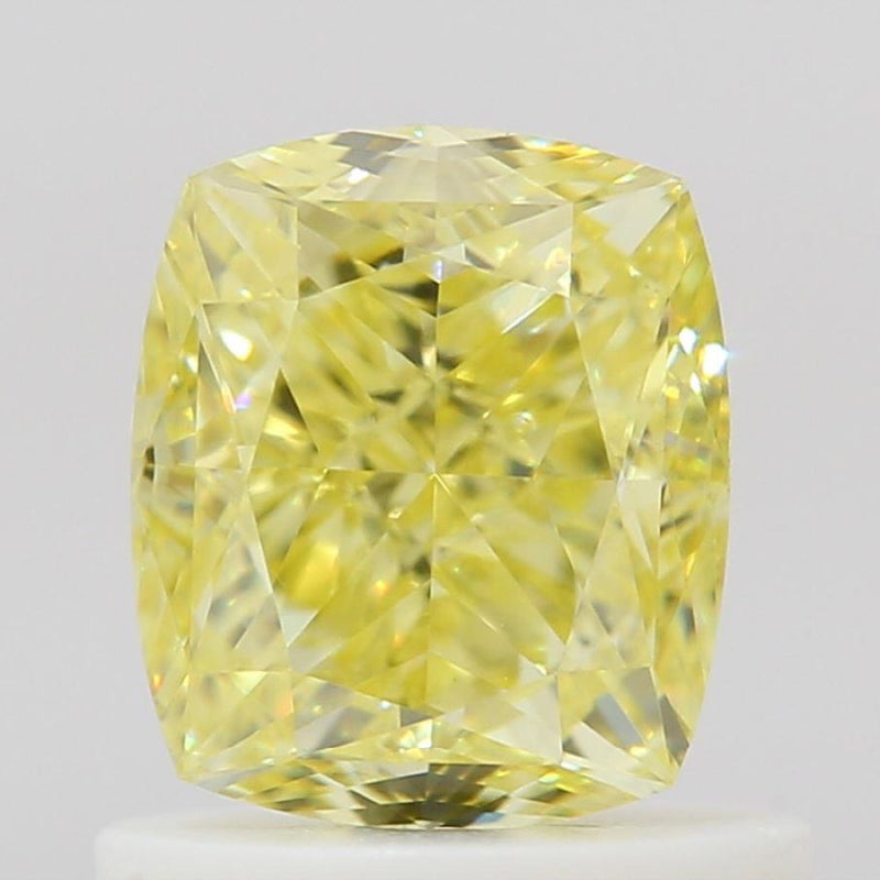 GIA 彩鑽 黃鑽 1ct Fancy Intense Yellow