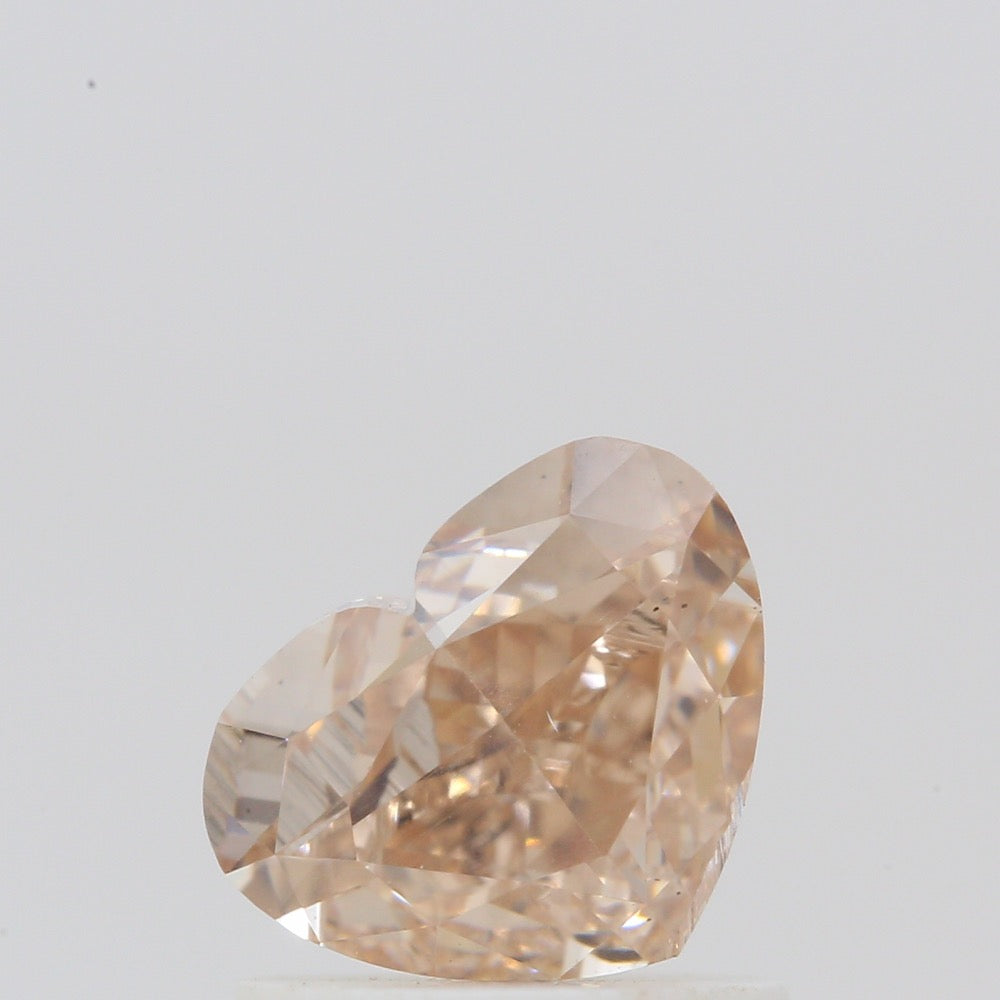 GIA 彩鑽 啡鑽 1ct Fancy Pink-brown