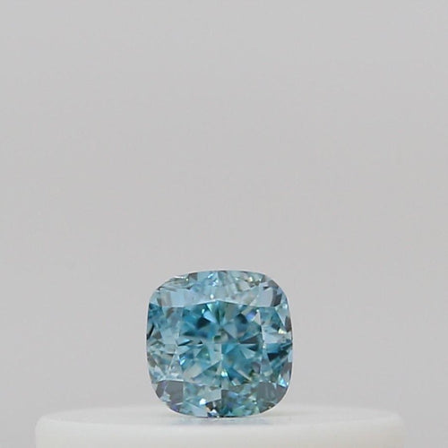 GIA Fancy Colour Diamond 0.09ct Fancy Intense Blue-green