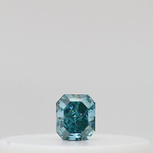 GIA Fancy Colour Diamond 0.02ct Fancy Vivid Blue-green