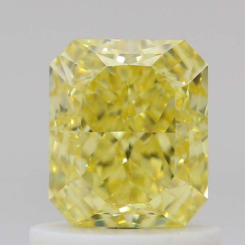 GIA 彩鑽 黃鑽 1ct Fancy Intense Yellow