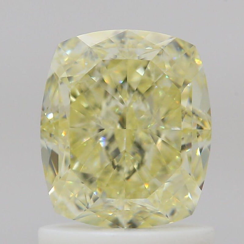 GIA Natural Diamond Cushion 1.5ct Y-Z VS1