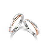 Feerie Porte Wedding Band Pair FP918