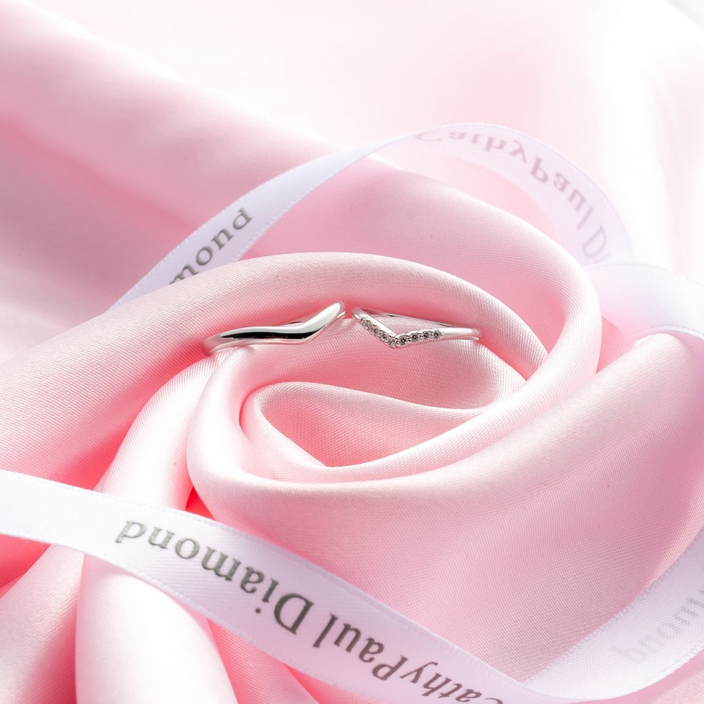 Feerie Porte Wedding Band Pair FP923-FP924